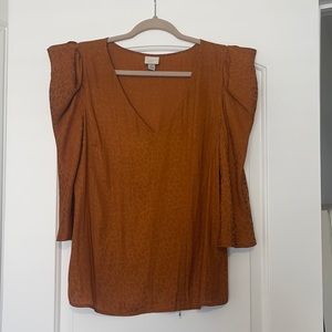 Power Shoulders Blouse